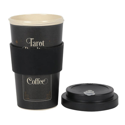 Tarot Readings Bamboo Eco Travel Mug - DuvetDay.co.uk