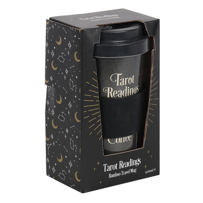 Tarot Readings Bamboo Eco Travel Mug - DuvetDay.co.uk