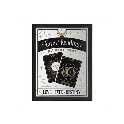 Tarot Readings Mirrored Wall Hanging - DuvetDay.co.uk