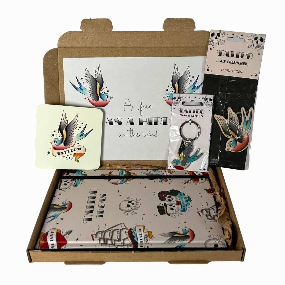 Tattoo Parlour Free As a Bird Gift Set - DuvetDay.co.uk