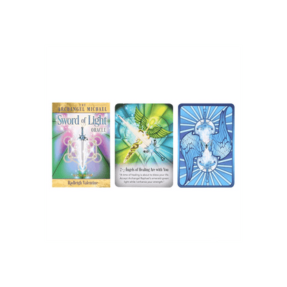 The Archangel Michael Sword of Light Oracle Cards - DuvetDay.co.uk
