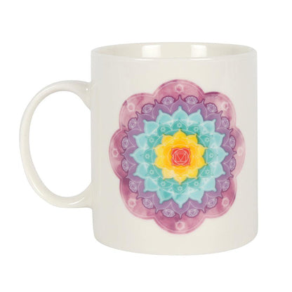 The Chakra Mandala Mug - DuvetDay.co.uk