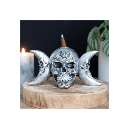 The Dark Goddess Backflow Incense Burner by Alchemy - DuvetDay.co.uk