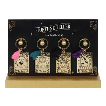 The Fortune Teller Tarot Keyring - DuvetDay.co.uk