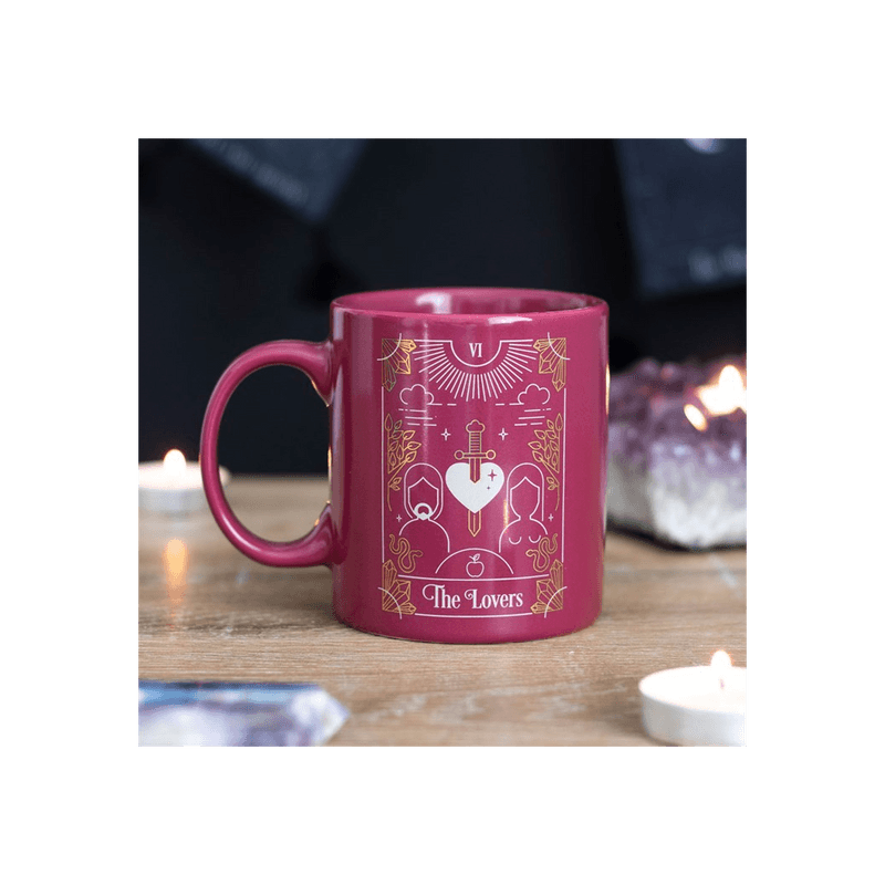 The Lovers Tarot Mug - DuvetDay.co.uk