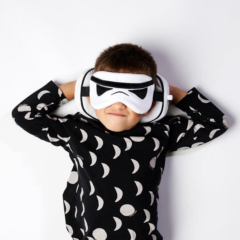 The Original Stormtrooper Relaxeazzz Plush Round Travel Pillow & Eye Mask Set - DuvetDay.co.uk