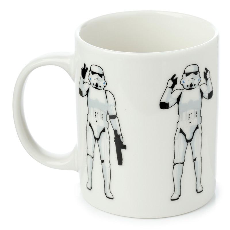The Original Stormtrooper White Porcelain Mug - DuvetDay.co.uk