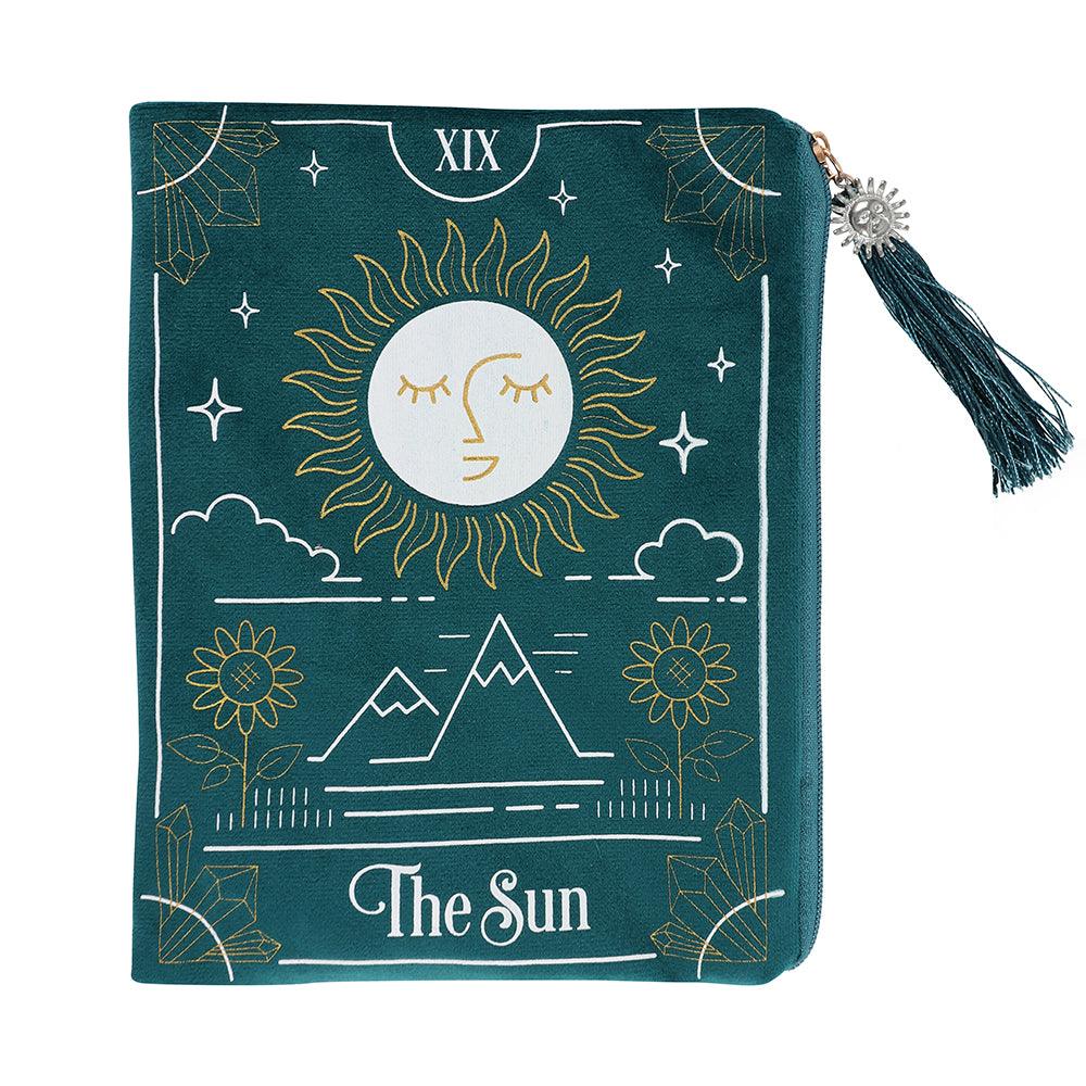 The Sun Tarot Card Zippered Bag - DuvetDay.co.uk