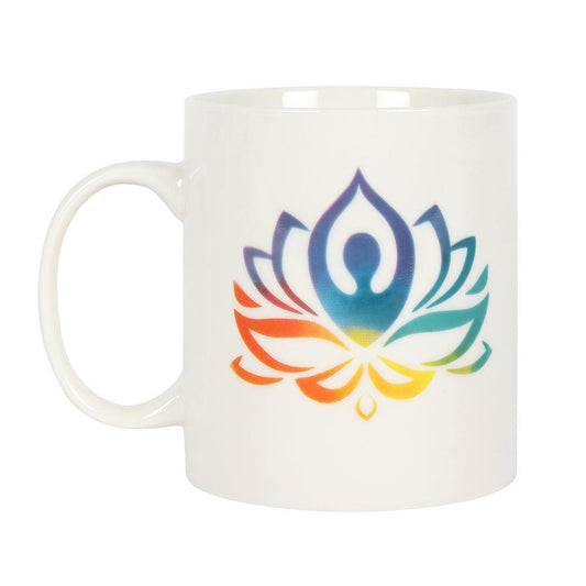 The Yoga Lotus Mug - DuvetDay.co.uk