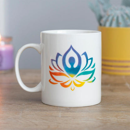 The Yoga Lotus Mug - DuvetDay.co.uk