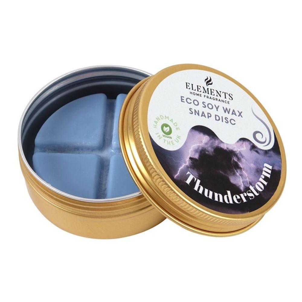 Thunderstorm Soy Wax Snap Disc - DuvetDay.co.uk