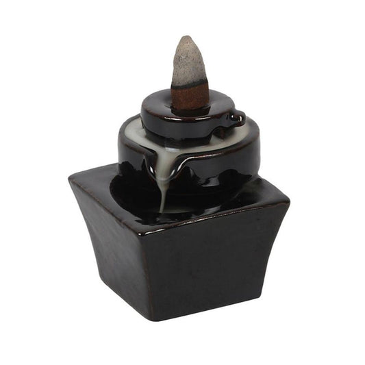 Tiered Fountain Backflow Incense Burner - DuvetDay.co.uk