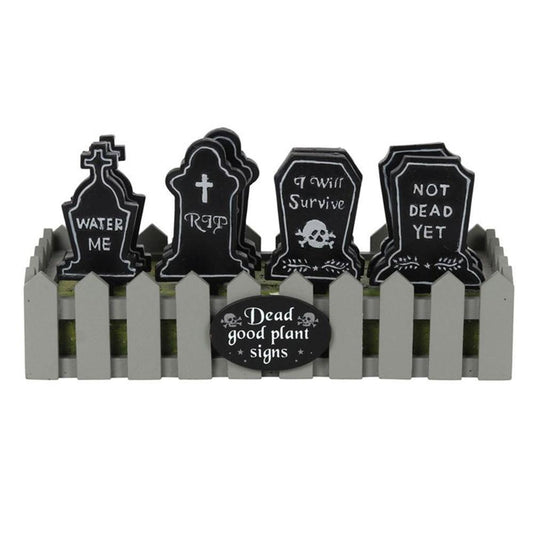 Tombstone Plant Marker Display - DuvetDay.co.uk