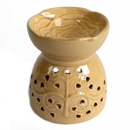 Tree of Life Oil Burner - Honey - DuvetDay.co.uk