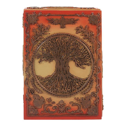 Tree of Life Resin Storage Box - DuvetDay.co.uk