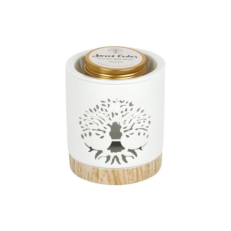 Tree of Life Wax Warmer Gift Set - DuvetDay.co.uk