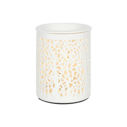 Tree Silhouette Electric Oil Burner - DuvetDay.co.uk
