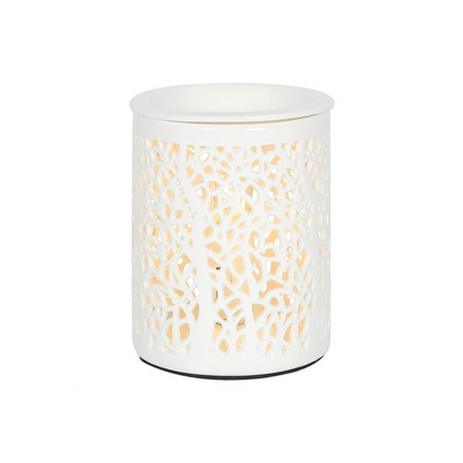 Tree Silhouette Electric Oil Burner - DuvetDay.co.uk