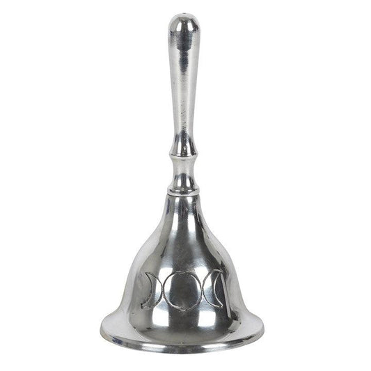 Triple Moon Puja Bell - DuvetDay.co.uk