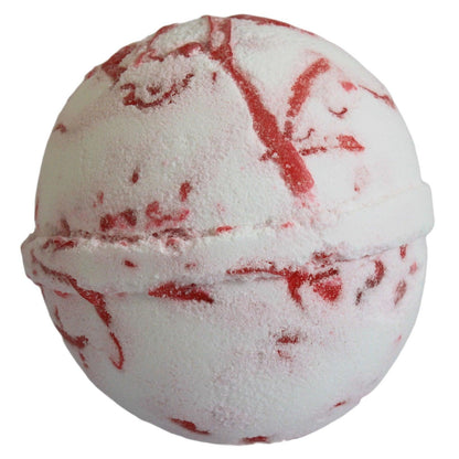 Tropical Paradise Coco Bath Bomb - Strawberry - DuvetDay.co.uk