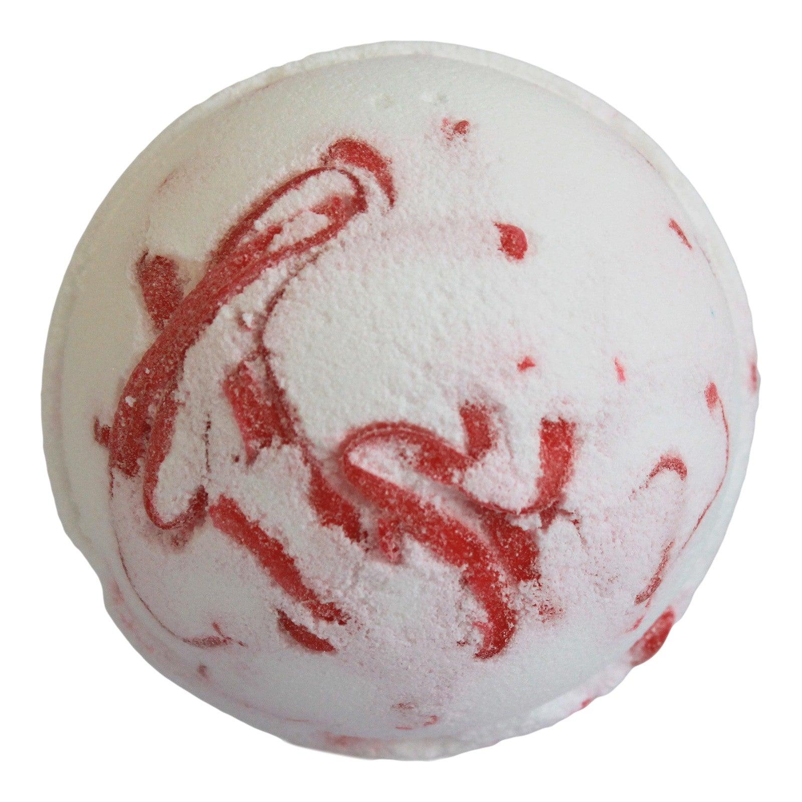 Tropical Paradise Coco Bath Bomb - Strawberry - DuvetDay.co.uk