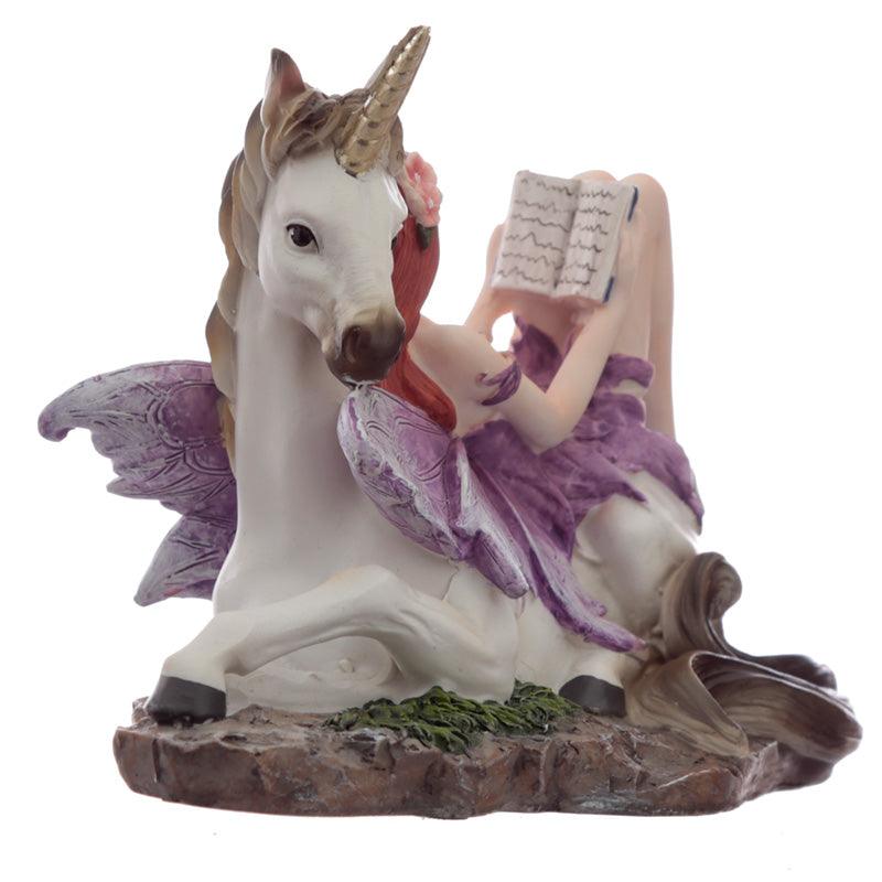 Unicorn Daydream Spirit of the Forest Fairy Figurine - DuvetDay.co.uk
