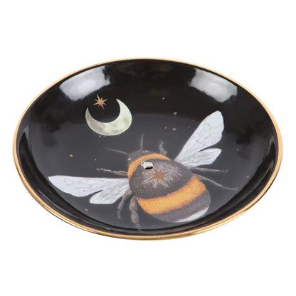 Forest Bee Ceramic Incense Plate - DuvetDay.co.uk