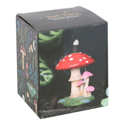 Mushroom Backflow Incense Burner - DuvetDay.co.uk