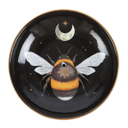 Forest Bee Ceramic Incense Plate - DuvetDay.co.uk