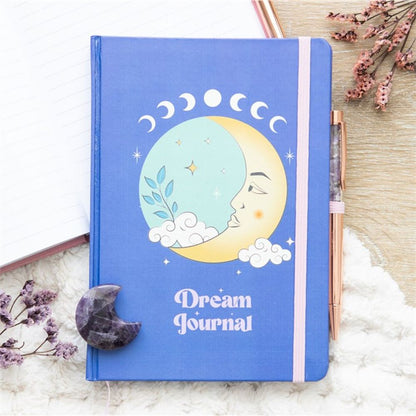 The Moon Dream Journal with Amethyst Pen - DuvetDay.co.uk