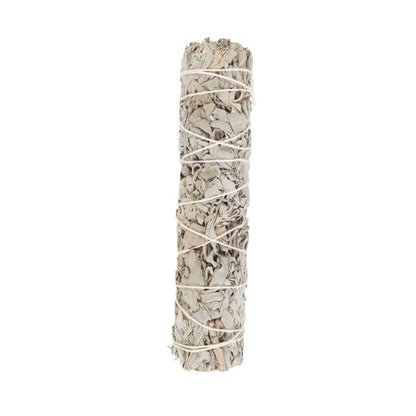 15cm Medium White Sage Smudge Stick Wand - DuvetDay.co.uk