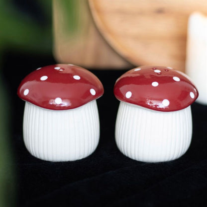Mushroom Salt and Pepper Shakers - DuvetDay.co.uk