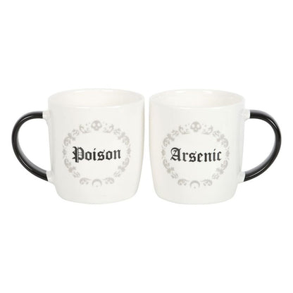 Poison and Arsenic Couples Mug Set - DuvetDay.co.uk