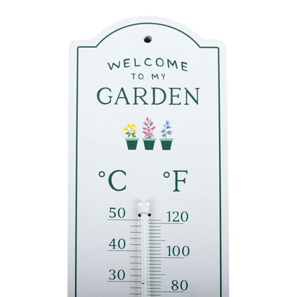 Welcome to My Garden Wall Thermometer - DuvetDay.co.uk