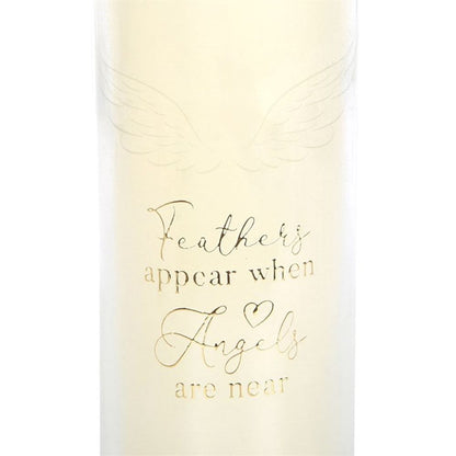 Feathers Appear Vanilla Tube Candle - DuvetDay.co.uk