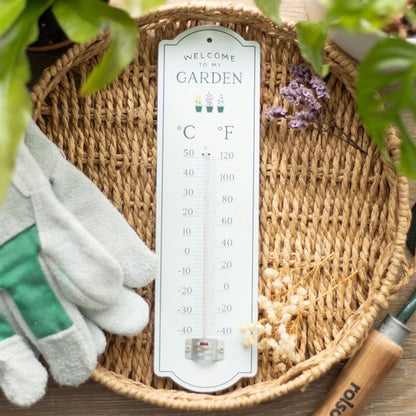 Welcome to My Garden Wall Thermometer - DuvetDay.co.uk