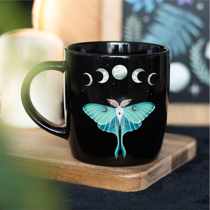Luna Moth Mug - DuvetDay.co.uk