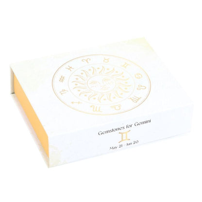 Gemini Crystal Tumblestone Set - DuvetDay.co.uk