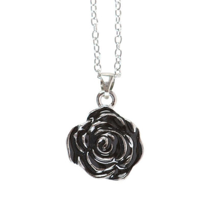 Rose Pendant Necklace - DuvetDay.co.uk