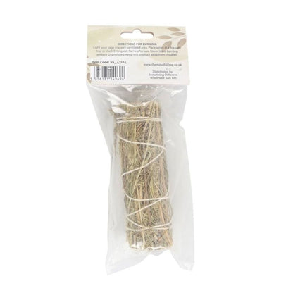 10cm Small Desert Sage Smudge Stick Wand - DuvetDay.co.uk
