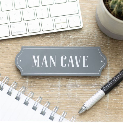 Man Cave Wall Plaque - DuvetDay.co.uk