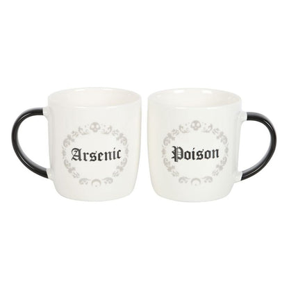 Poison and Arsenic Couples Mug Set - DuvetDay.co.uk