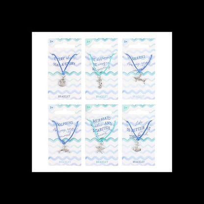 Set of 36 Nautical Bracelets on Display