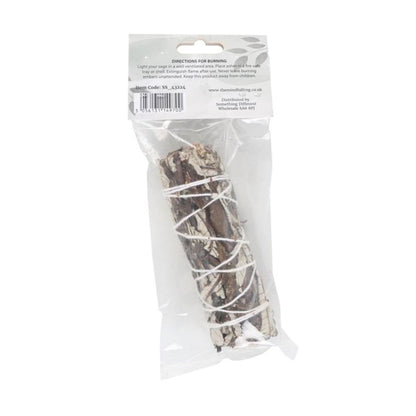 10cm Small Yerba Santa Sage Smudge Stick Wand - DuvetDay.co.uk