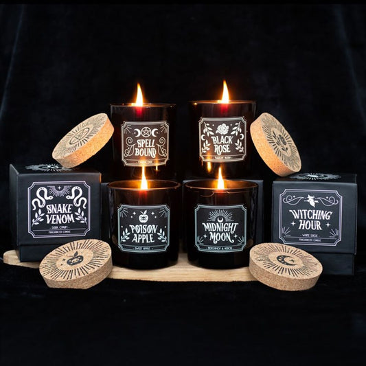 Set of 6 Midnight Ritual Candles - DuvetDay.co.uk