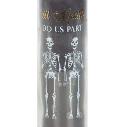 Til Death Do Us Part Amber Noir Tube Candle - DuvetDay.co.uk