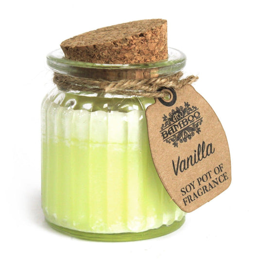 Vanilla Soy Pot of Fragrance Candles - DuvetDay.co.uk