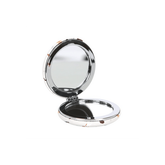 Wags & Whiskers Dog Compact Mirror - DuvetDay.co.uk