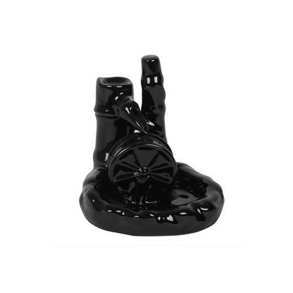 Water Wheel Backflow Incense Burner - DuvetDay.co.uk