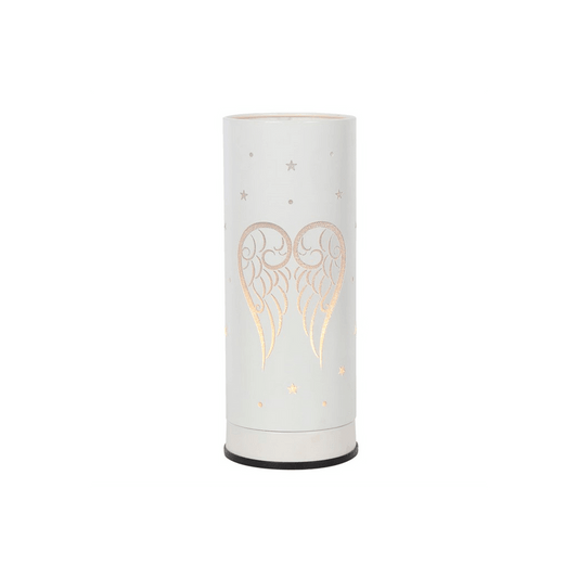 White Angel Wings Electric Aroma Lamp - DuvetDay.co.uk